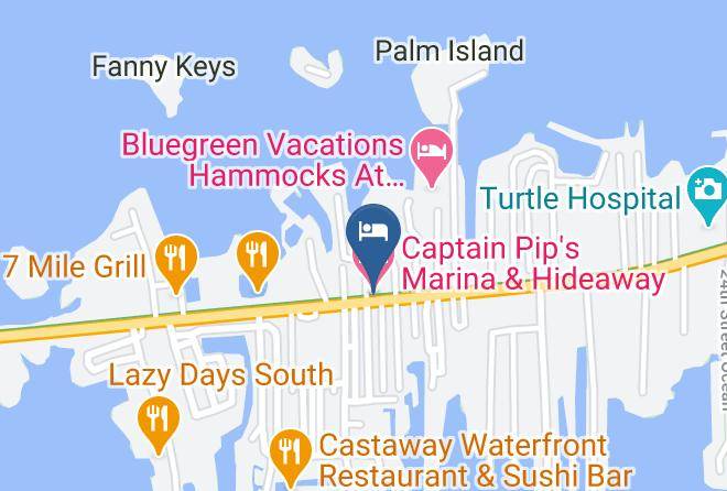 Monroe - Captain Pip's Marina & Hideaway Maps