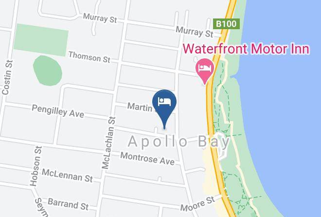 Colac Otway - Captain's At The Bay Maps