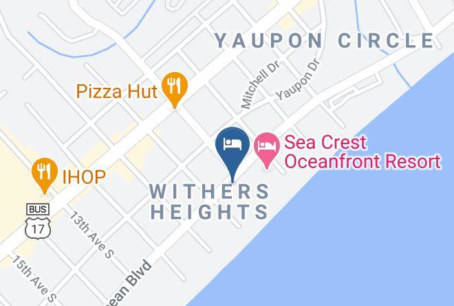 Horry - Captain's Quarters Resort Maps