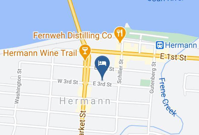 Captain Wohlt Inn Map