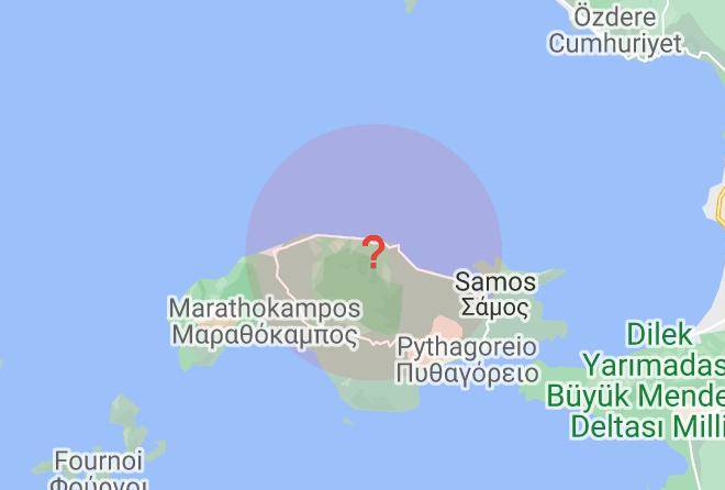 Samos - Captain Yiannis Maps