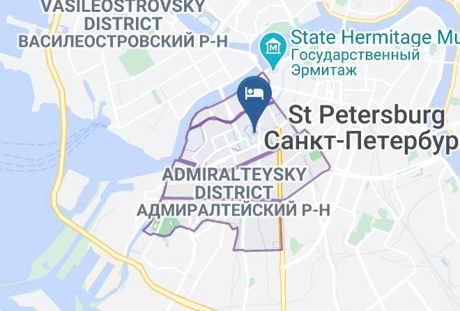 Saint Petersburg - Captainminihotel Maps