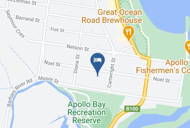 Colac Otway - Captains Quarters Maps