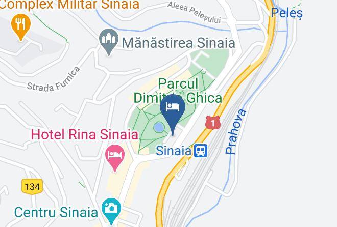 Sinaia - Caraiman Hotel Maps