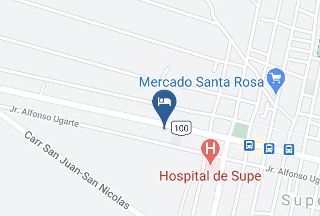 Barranca - Caral Resort Hotel & Bungalows Maps