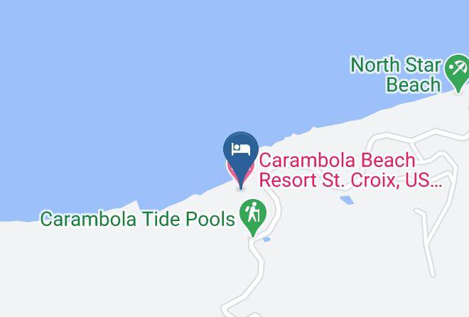Saint Croix - Carambola Beach Resort St Croix Us Virgin Islands Maps