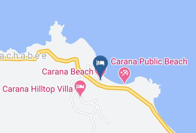 Glacis - Carana Beach Hotel Maps
