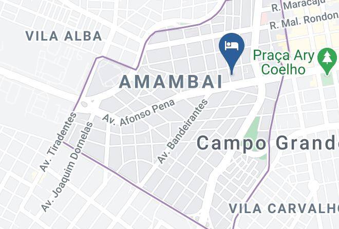 Campo Grande - Caranda Hotel Maps