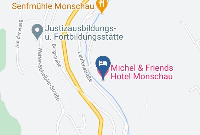 Aachen - Michel & Friends Hotel Monschau Maps