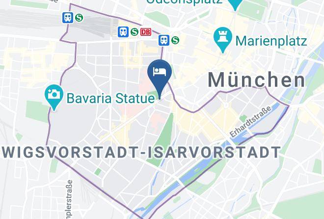 Munich District - Carathotel Munchen Maps