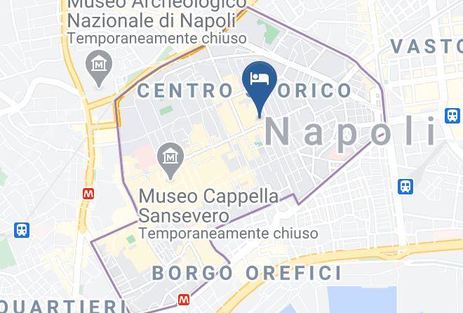 Naples - Caravaggio Hotel Maps