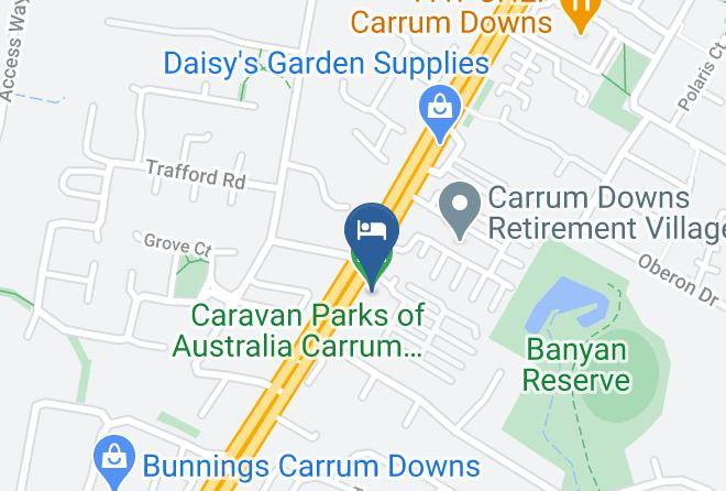 Frankston - Caravan Parks Of Australia Carrum Downs Holiday Park Maps