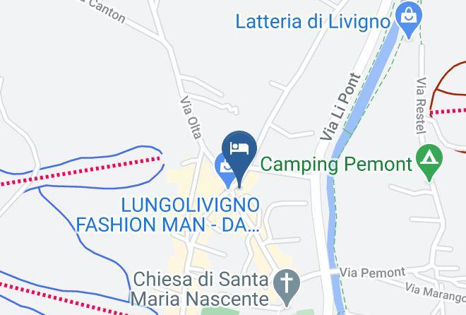 Sondrio - Albergo Caravasc Maps