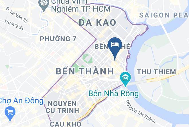 Ho Chi Minh City - Caravelle Hotel Maps