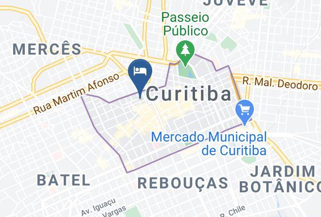 Curitiba - Caravelle Palace Hotel Maps