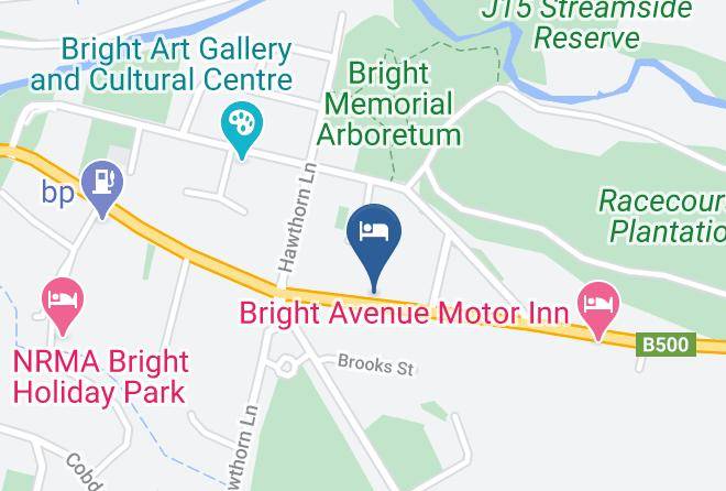 Carawatha Gardens Of Bright Map