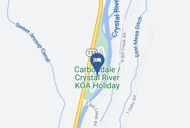 Pitkin - Carbondale Crystal River Koa Holiday Maps