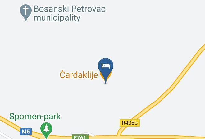 Unsko Sanski - Cardaklije Maps