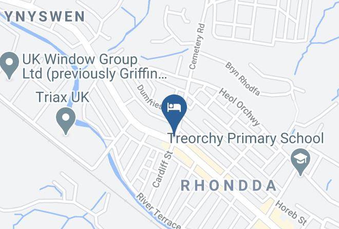 Rhondda Cynon Taff - Cardiff Arms Bistro Maps