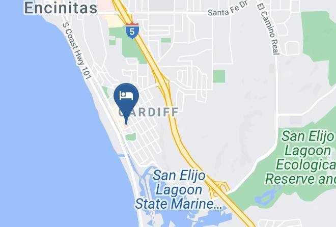 San Diego - Cardiff By The Sea Lodge Maps