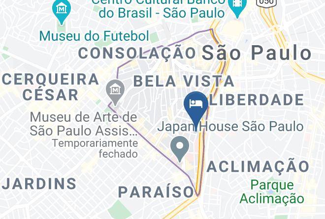 Sao Paulo Jardim Bela Vista - Cardim Plaza Hotel Maps