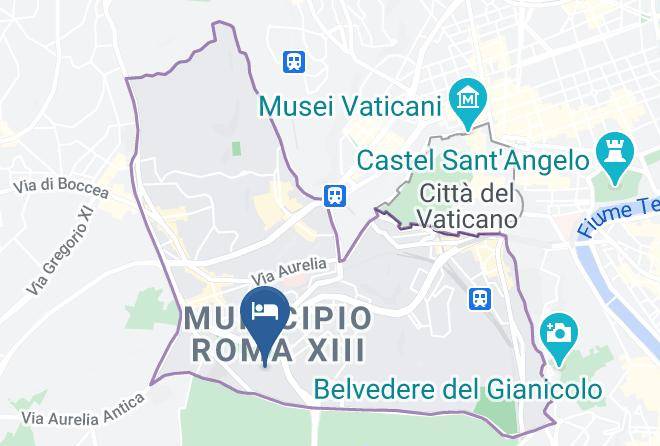 Rome - Cardinal Hotel St Peter Maps