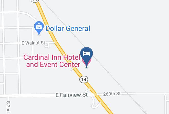 Boone - Cardinal Inn Hotel And Event Center Maps