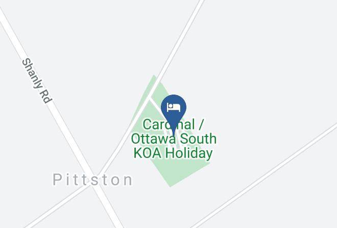 Leeds Grenville - Cardinal Ottawa South Koa Holiday Maps