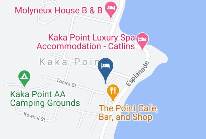 Clutha - Seascape Accommodation Maps