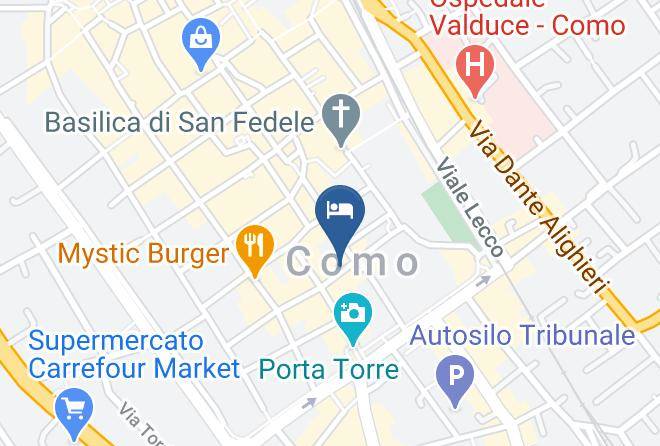 Como - B&b Carducci Maps
