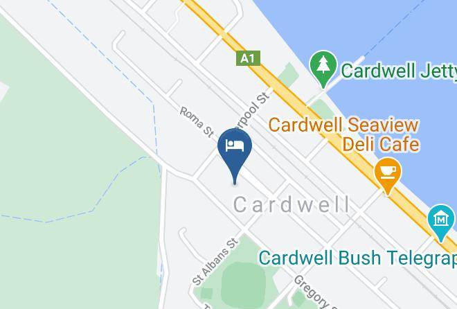 Cassowary Coast - Cardwell Van Park Maps