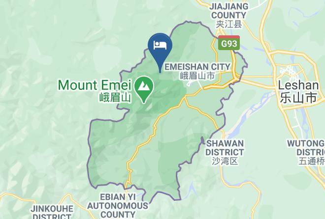 Leshan - Care U Well Hotel Maps