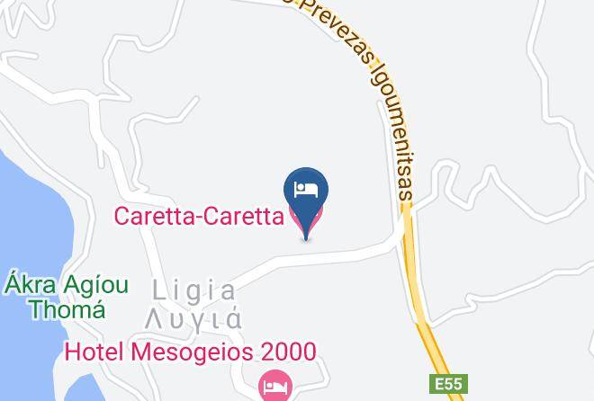 Preveza - Caretta Caretta Hotel Maps