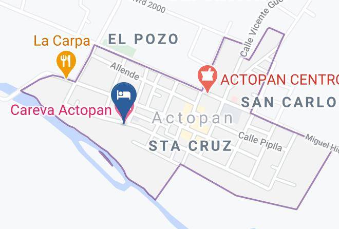 Actopan - Careva Actopan Maps