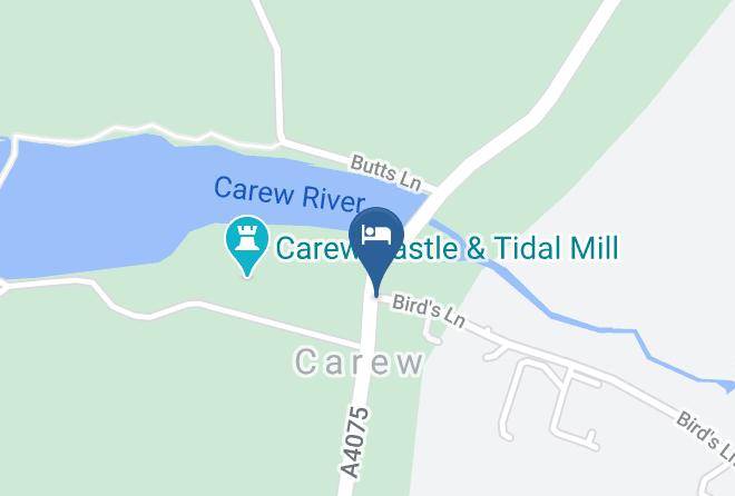 Pembrokeshire - Carew Inn Maps