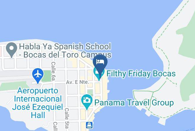 Bocas Del Toro - Caribbean Bay Hotel Maps