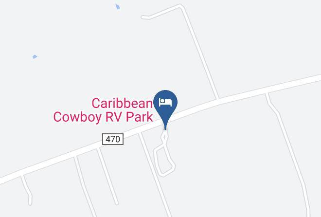 Bandera - Caribbean Cowboy Rv Park Maps