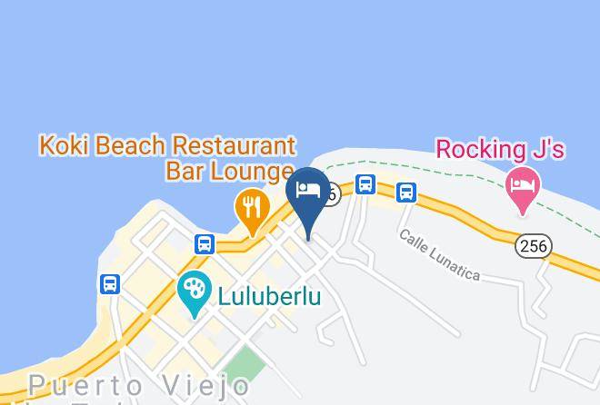 Talamanca - Caribbean Flavors Backpackers Maps