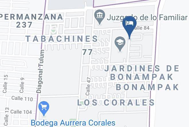 Benito Juarez - Caribbean Gardens Maps