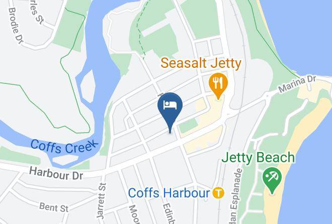 Coffs Harbour - Caribbean Motel Maps