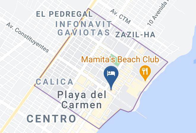 Caribbean Paradise Boutique By Guruhotel Map