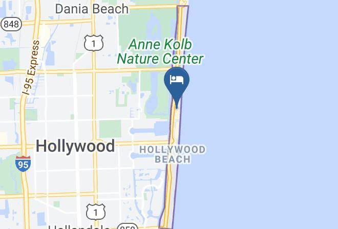Broward - Caribbean Resort By The Ocean Maps