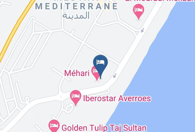 Tunisia - Caribbean World Nabeul All Inclusive Maps