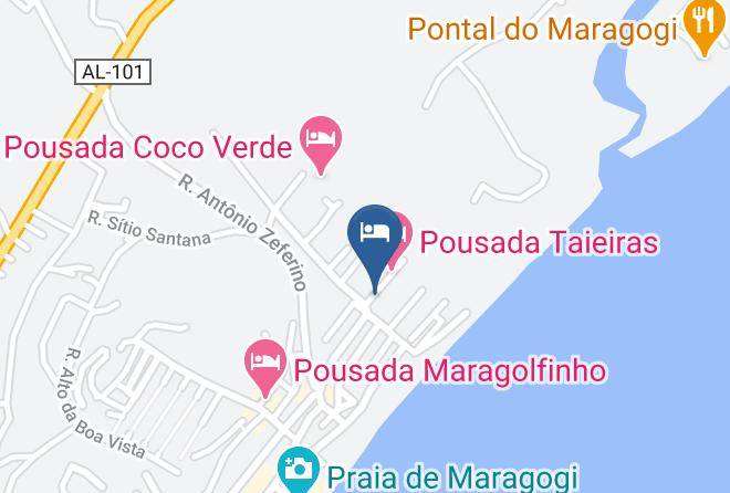 Maragoji - Caribe Brasileiro Pousada Maps