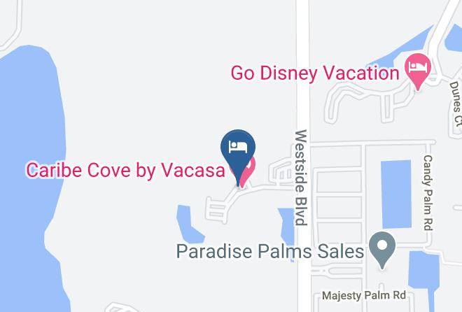 Osceola - Caribe Cove Resort Maps