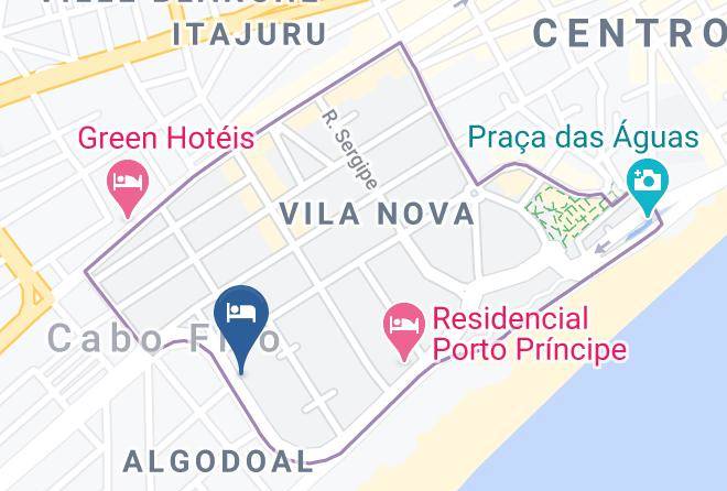 Cabo Frio - Caribe Park Hotel Maps