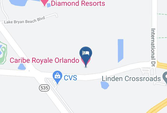 Orange - Caribe Royale Orlando Maps