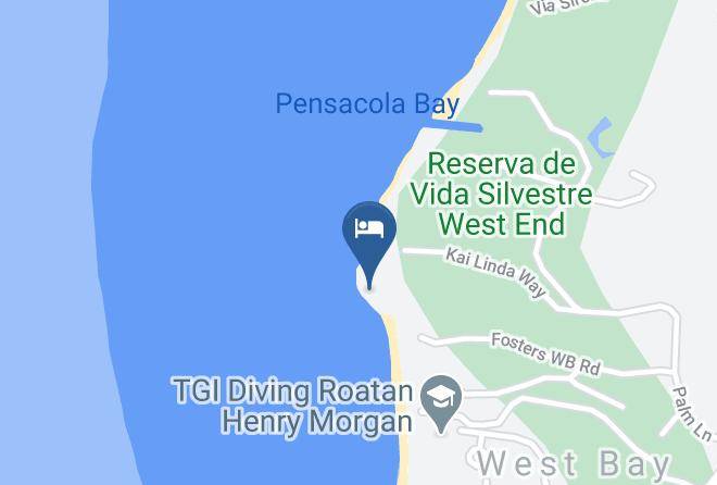 Roatan - Hacienda Caribe Tesoro Maps