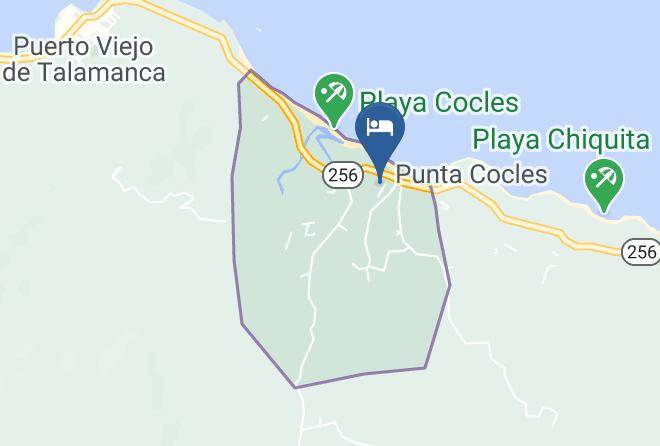 Talamanca - Caribe Town Hotel Maps