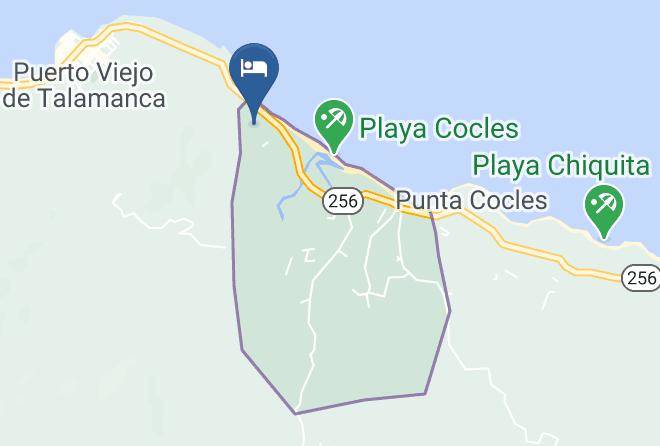 Talamanca - Cariblue Beach And Jungle Resort Maps